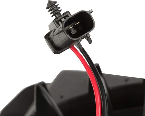 DNA Motoring OEM-RF-0077 CH3113103 Factory Style AC Condenser Cooling Fan Replacement,Black in Saudi Arabia