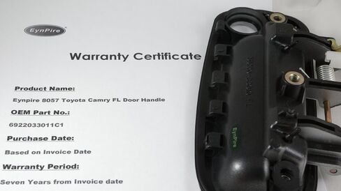 8057 مقبض باب خارجي خارجي أمامي يسار للسائق لـ 1992 1993 1994 1995 1996 Toyota Camry Silver in Kuwait