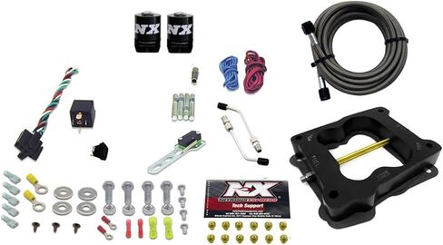 Nitrous Express-Q-Jet/Holley Spread Bore Kit (50-300HP) W/O زجاجة (30080-00) in Saudi Arabia