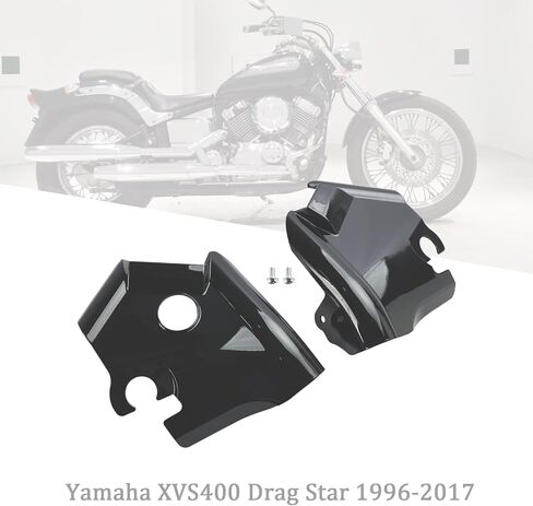 غطاء رقبة إطار الشوكة ل yamaha xvs400 xvs650 سحب النجوم v-star 650 97-03 أسود in Kuwait