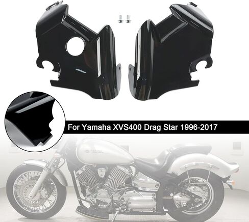 غطاء رقبة إطار الشوكة ل yamaha xvs400 xvs650 سحب النجوم v-star 650 97-03 أسود in Kuwait