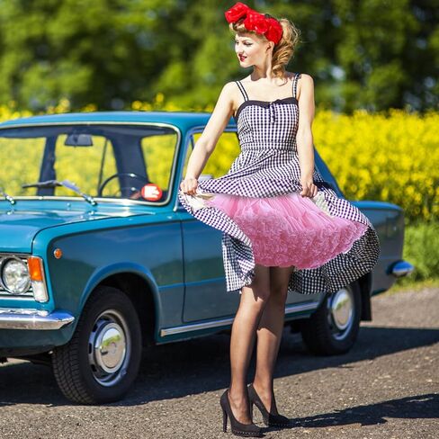 نساء مرن الخصر الشرقي البطن منتفخ توتو تول تنورة الأميرة باليه الرقص pettiskirts أسفل الوردي in Saudi Arabia