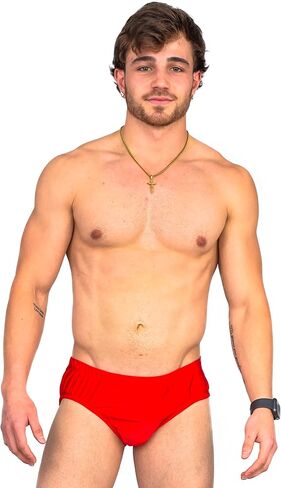 Costume Agent Hulkamania Wrestling Swimming Spandex Briefs Shorts in Saudi Arabia