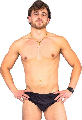 Costume Agent Hulkamania Wrestling Swimming Spandex Briefs Shorts in Saudi Arabia