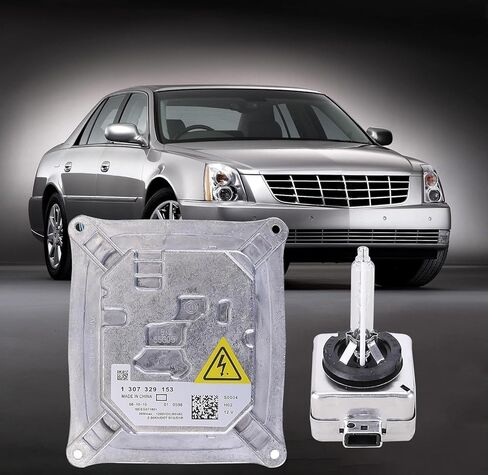Headlight Ballast Xenon HID Headlamp Ballast Unit Module with D1S/D1R 35W Bulb Compatible for Cadillac 2006-2011 DTS 25806714 in Kuwait