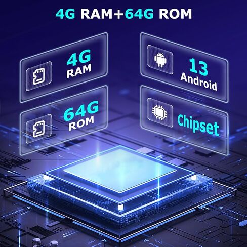 [2+64G] ستيريو سيارة Android 13 لسيارة Toyota Corolla 2009-2013 - Apple Carplay وAndroid Auto - راديو كورولا بشاشة لمس 9 بوصة 2.5D - صوت EQ/GPS/WiFi/SWC + كاميرا احتياطية AHD + ميكروفون in Kuwait