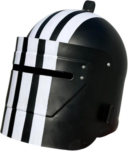 Evi Replica Escape Russian Russian من Tarkov Killa Helm للأزياء البالغة من القرون الوسطى ، خوذة مع زي الصلب في العصور الوسطى خوذة البالغين يمكن ارتداؤها في عيد الهالوين ، Cosplay in Saudi Arabia