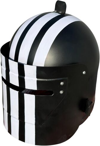 Evi Replica Escape Russian Russian من Tarkov Killa Helm للأزياء البالغة من القرون الوسطى ، خوذة مع زي الصلب في العصور الوسطى خوذة البالغين يمكن ارتداؤها في عيد الهالوين ، Cosplay in Saudi Arabia