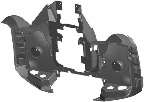 Polaris ATV ASM-CAB ، الخلفية ، الجولة ، الأزرق البحري ، الجزء الأصلي OEM الجزء 2637717-727 ، كتي 1 in Saudi Arabia