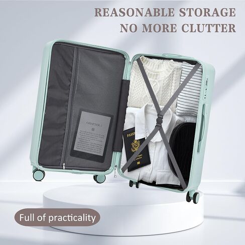 Merax 20 "/24"/28 "3 أجهزة كمبيوتر/مجموعة في أمتعة عجلات ABS ، حمل على حقيبة ، قفل مزيج in Saudi Arabia