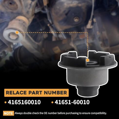 2pcs الأمامية البث والدعم الطقم والدعم ملائمة لكزس LX470 2000-2007 ملائمة لتويوتا لاند كروزر 2000-2007 يحل محل 41651-60010 4165160010 in Kuwait