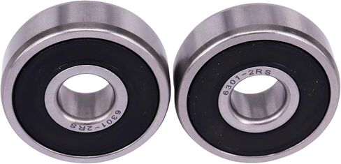 DEEG 10 PCS 6304-2RS 20x52x15mm Ball Bearing Double Rubber Seal Bearings Replacement for Pool Motor Bearings, Snowmobile,Yamaha Roadstar Rear Wheel, Lawn Mower Deck Spindle in Saudi Arabia
