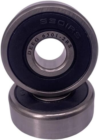 DEEG 10 PCS 6304-2RS 20x52x15mm Ball Bearing Double Rubber Seal Bearings Replacement for Pool Motor Bearings, Snowmobile,Yamaha Roadstar Rear Wheel, Lawn Mower Deck Spindle in Saudi Arabia
