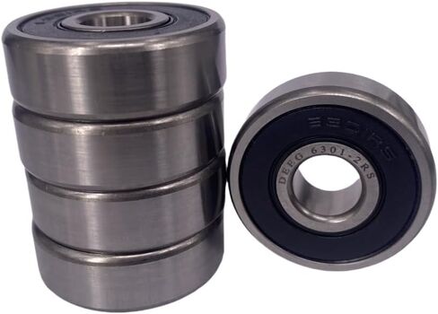 DEEG 10 PCS 6304-2RS 20x52x15mm Ball Bearing Double Rubber Seal Bearings Replacement for Pool Motor Bearings, Snowmobile,Yamaha Roadstar Rear Wheel, Lawn Mower Deck Spindle in Saudi Arabia