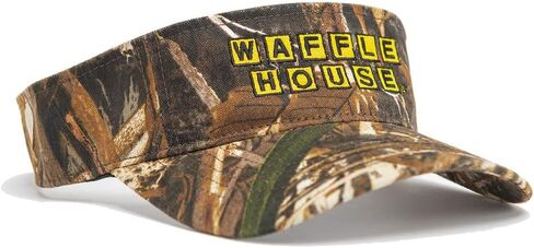 RealTree Color Camo Wh Embroidery Logo Revor | دعم الفيلكرو قابل للتعديل | طبعة محدودة للرجال والنساء والأطفال in Kuwait