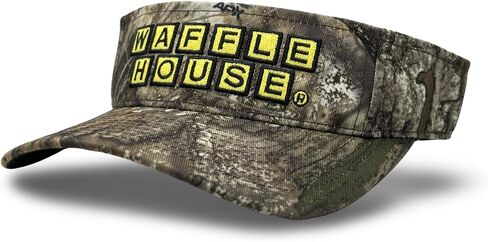 RealTree Color Camo Wh Embroidery Logo Revor | دعم الفيلكرو قابل للتعديل | طبعة محدودة للرجال والنساء والأطفال in Kuwait