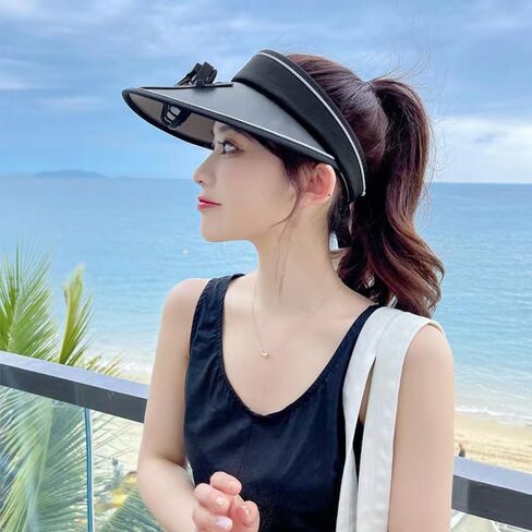 Sun Visor Hat مع مروحة USB ، Summer Leghing 3 إعدادات مؤقت in Kuwait