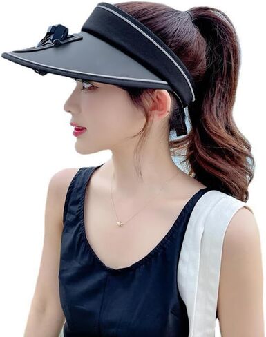 Sun Visor Hat مع مروحة USB ، Summer Leghing 3 إعدادات مؤقت in Kuwait