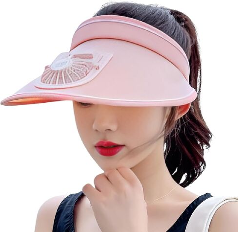 Sun Visor Hat مع مروحة USB ، Summer Leghing 3 إعدادات مؤقت in Kuwait