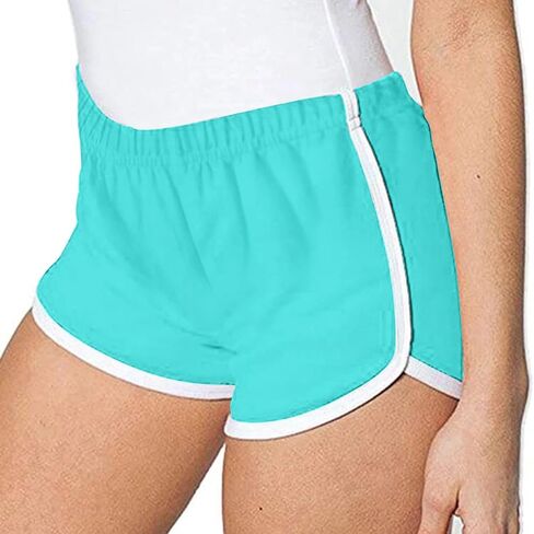 3 Pack Women's Athletic Shorts Summer Casual Elastic Waist Dolphin Cycling Yoga Workout Shorts Running Clothes 2025 in Kuwait