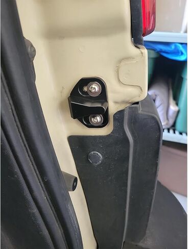 سدادة مزلاج قفل الباب الخلفي لتويوتا RAV4 2006-2012 ، FJ Cruiser 2007-2014 ، من أجل Lexus GX470/GX460 ، وسادة مهاجم محدد الباب الخلفي ، وصاررة الباب الخلفية حلبة مضادة للضوضاء غير الطبيعية in Kuwait
