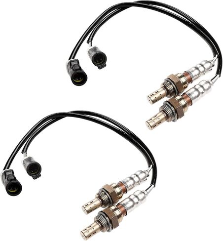 مستشعر الأكسجين في اتجاه المصب O2 Sensor 4pcs | متوافق مع Ford F150 F250 Ranger Explorer Explorer Escape ، Mazda Tribute ، Lincoln & More | استبدال# 15717 ، 15716 ، 15664 ، ZZC318861 in Kuwait