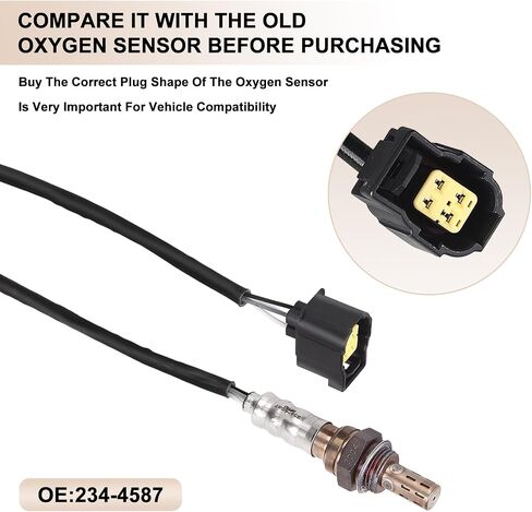 Oxygen O2 Sensor Upstream and Downstream for Chry 300, for Dodge Challenger Charger Dakota Durango Grand Caravan Journey Neon Nitro, for Jeep Commander Grand Cherokee Liberty Wrangler JK, 234-4587 in Saudi Arabia