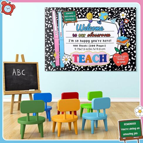Maasechs مرحبًا بك مرة أخرى في School Tapestry Complosity Notebord Classroom Tapestry مرحبًا بك في الفصل الدراسي. in Saudi Arabia