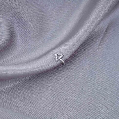 Vintage Crystal Triangle Nose Ring Cz Rhinestone Cuff Hollow Copper African Gold Fake Non Pierced Open Clip Jewelry for Women in Kuwait