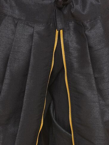 الأولاد Slub Dupion Gold Border Patiala Pant (Bd41 to 46) in Saudi Arabia