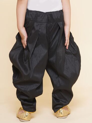 الأولاد Slub Dupion Gold Border Patiala Pant (Bd41 to 46) in Saudi Arabia