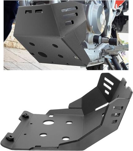 لوحة انزلاق للدراجة النارية السوداء Ecotric متوافقة مع 2021-2024 Honda CRF300L CRF 300L محرك باش الحامي من الألومنيوم 2022 2023 in Saudi Arabia
