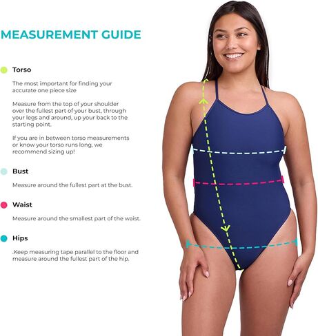 Jolyn Marie Women's Athletic One Piece Swimsuit مع ثابت للسباحة التنافسية ، والاحتفال بالإنقاذ ، وتغطية كاملة in Kuwait