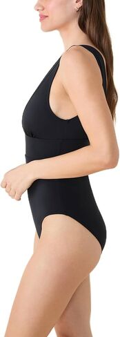 Andie Mykonos Deep Plunge V-Neck One Piece Swimsuit in Kuwait