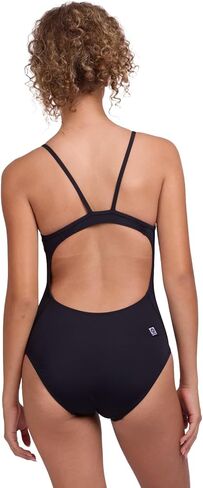 Jolyn Tabitha Women's Athletic One Piece Swimsuit مع عودة ثابتة للسباحة التنافسية ، والإنقاذ ، وتغطية كاملة in Kuwait