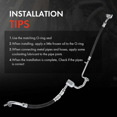 A-Premium A/C Liquid Line Hose Assembly Compatible with Chevrolet Colorado 2015-2016, GMC Canyon 2015-2016, 2.5L 3.6L, Condenser to Evap in Saudi Arabia