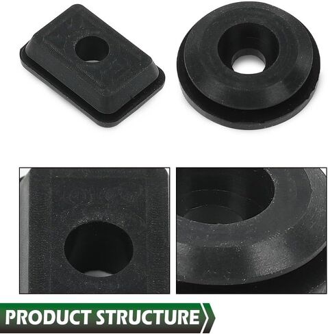مجموعة Grand Orange Firewall Rubber Grommet متوافق مع Blazer Truck Suburban Blazer 1967-1972 in Kuwait
