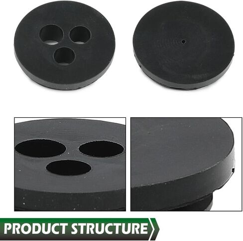 مجموعة Grand Orange Firewall Rubber Grommet متوافق مع Blazer Truck Suburban Blazer 1967-1972 in Kuwait