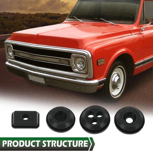مجموعة Grand Orange Firewall Rubber Grommet متوافق مع Blazer Truck Suburban Blazer 1967-1972 in Kuwait