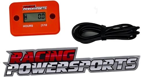 Digital Hour Meter Motorcycle ATV Snowmobile Marine Dirt Bike (Black) in Saudi Arabia