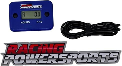 Digital Hour Meter Motorcycle ATV Snowmobile Marine Dirt Bike (Black) in Saudi Arabia