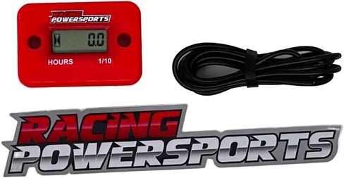 Digital Hour Meter Motorcycle ATV Snowmobile Marine Dirt Bike (Black) in Saudi Arabia