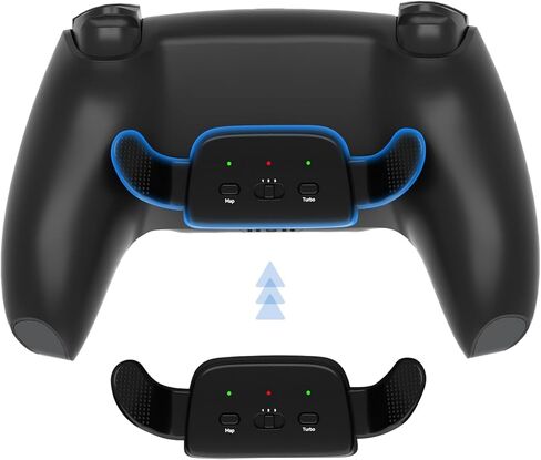 Programmable Back Paddles for PS5 Controller, Remap Kit for PS5 Controller BDM-010 & BDM-020 & BDM-030, Upgrade 2 Back Buttons Support Mapping, Auto Turbo, Combo Function in Saudi Arabia