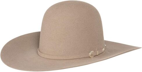 NRS American Hats 40x Natural 4 1/4in Brim Open Crown Felt Cowboy Hat Natural 75/8 in Kuwait