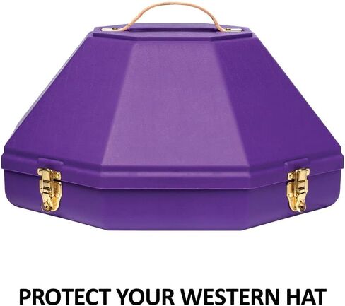 Schneiders Can Western Hat Can | الحماية النهائية لقبعتك الغربية | قابل للتعديل لتناسب مثالي | يشمل المرآة | تصميم قوي وصديق للطيران | لون البط البري in Saudi Arabia