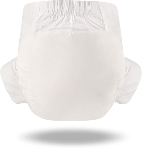 Littleforbig البالغ حفاضات 10 قطع - حفاضات بيضاء جديدة (متوسطة 28 "-38") in Kuwait