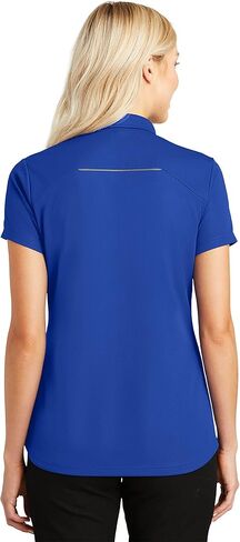 Custom Embroidered Polo Shirts for Ladies - Pinpoint Mesh Quarter Zip Personalized Embroidery Polos in Kuwait