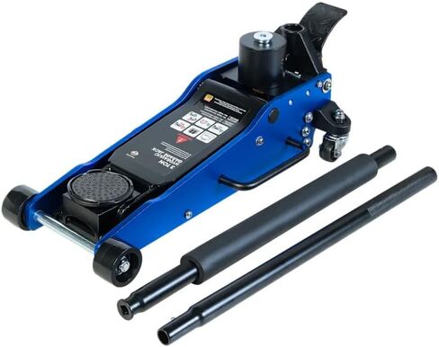 KarParts360 Floor Jack | 3 Ton | Low Profile | Dual Pump | Aluminum in Saudi Arabia
