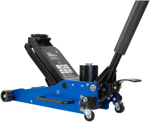 KarParts360 Floor Jack | 3 Ton | Low Profile | Dual Pump | Aluminum in Saudi Arabia