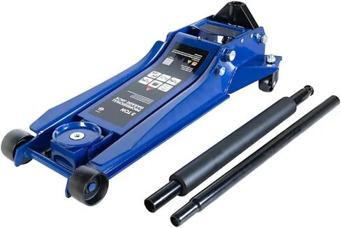 Karparts360 Floor Jack | 3 طن | تصل الطويل | مكبس مزدوج | تصميم منخفض للغاية in Saudi Arabia